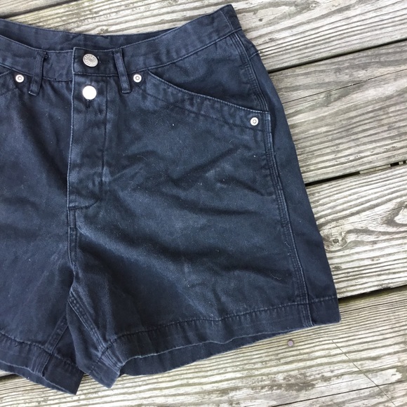Vintage express high waisted black jorts - Picture 4 of 6